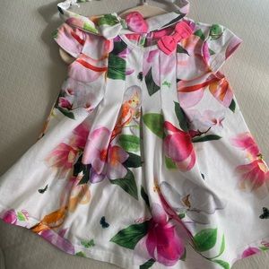 EUC - Ted Baker baby dress and matching headband